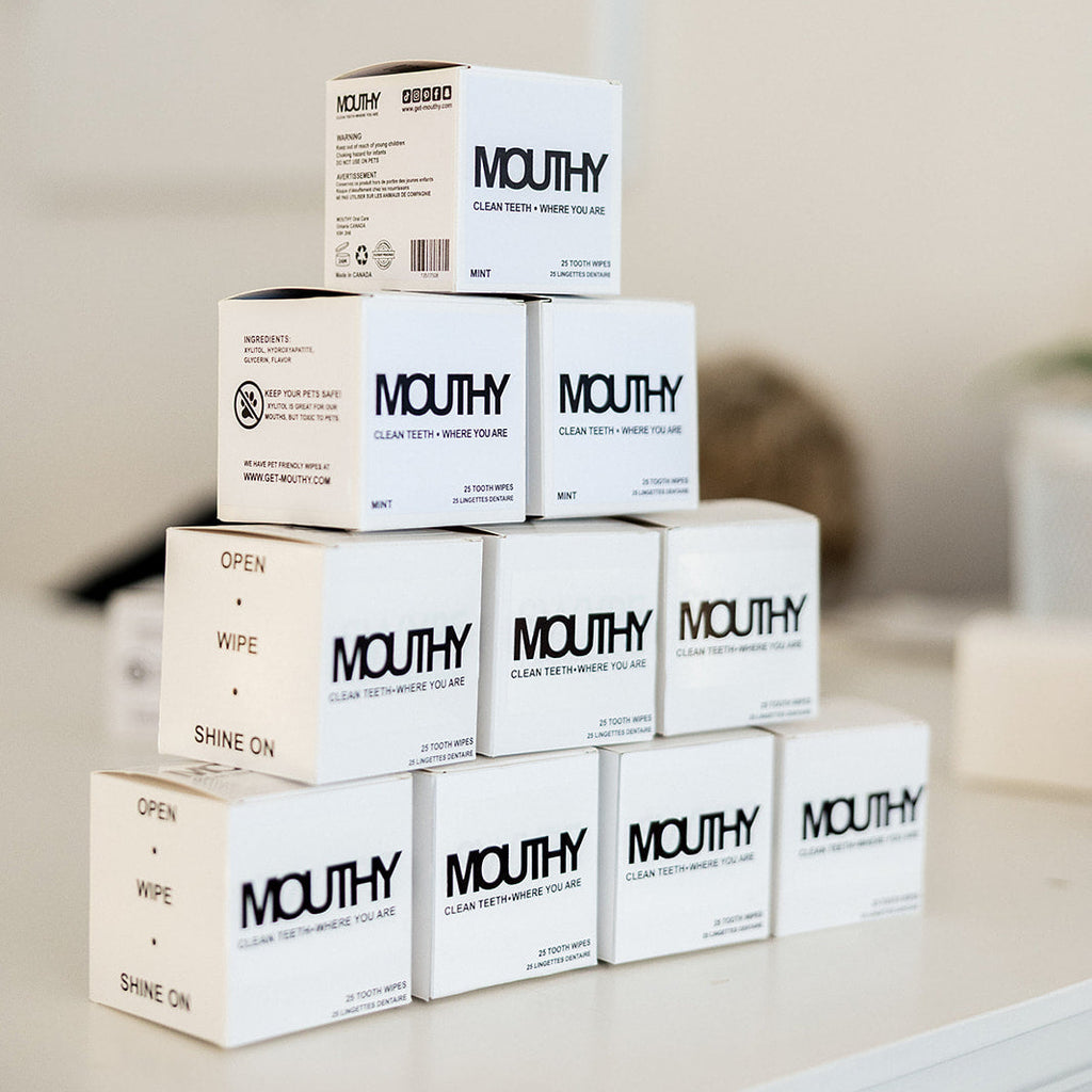 Mouthy Teeth Wipes